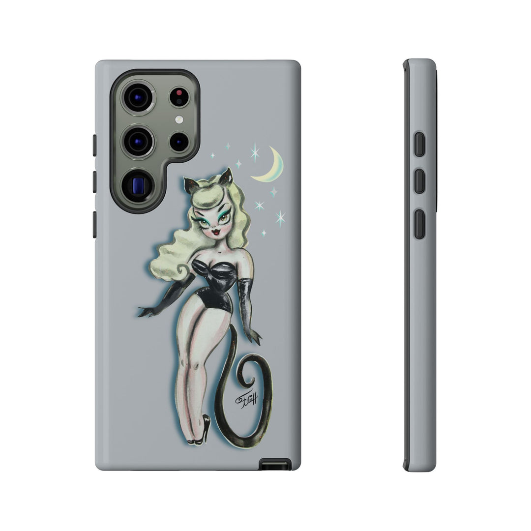 Blonde Cat Girl • Tough Phone Case