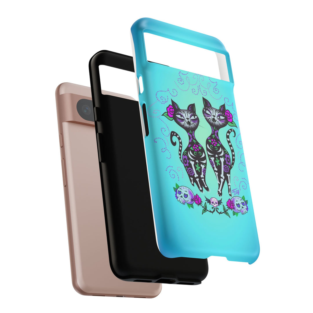 Sugar Skull Cats • Tough Phone Case