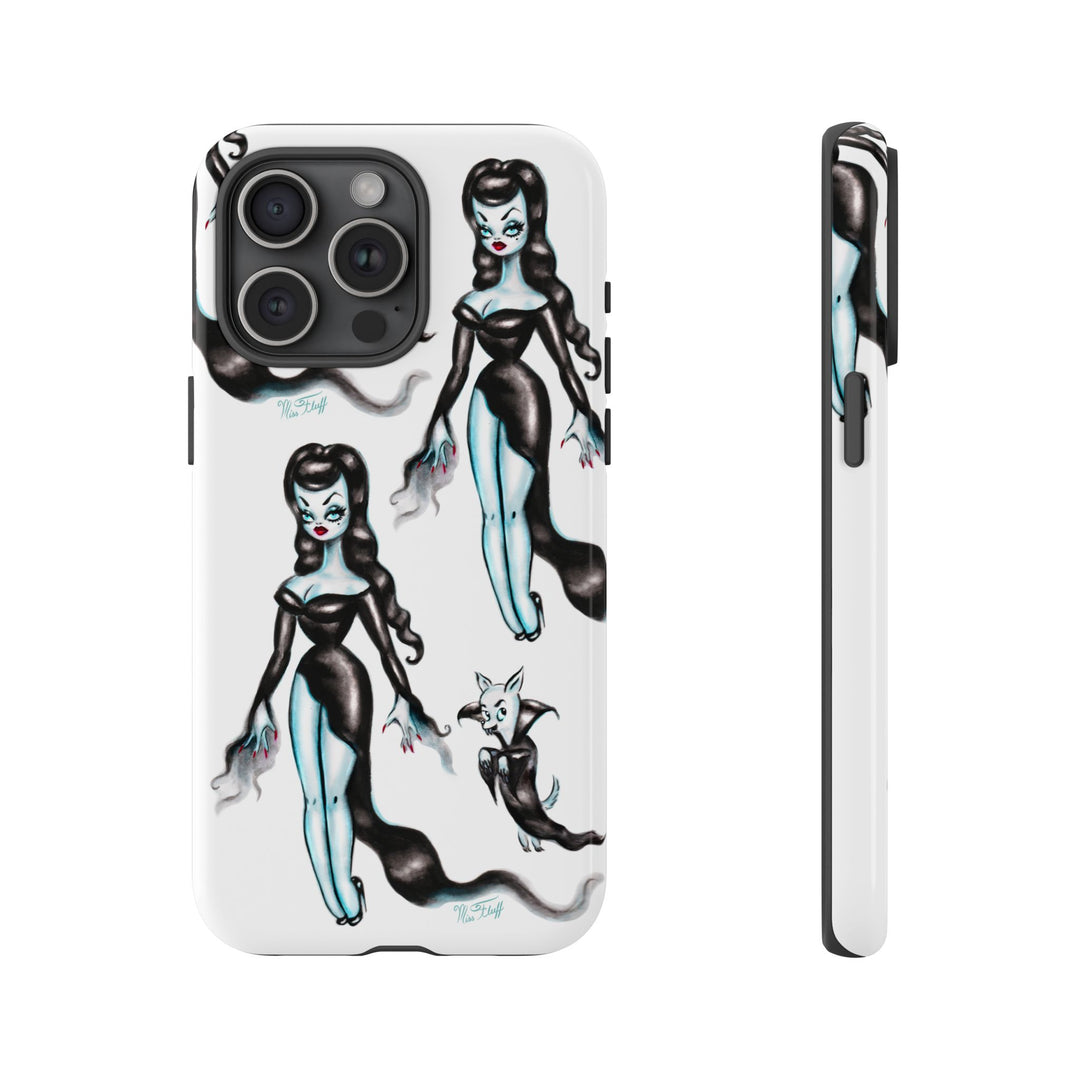 Vampira with Nosferachi • Tough Phone Case