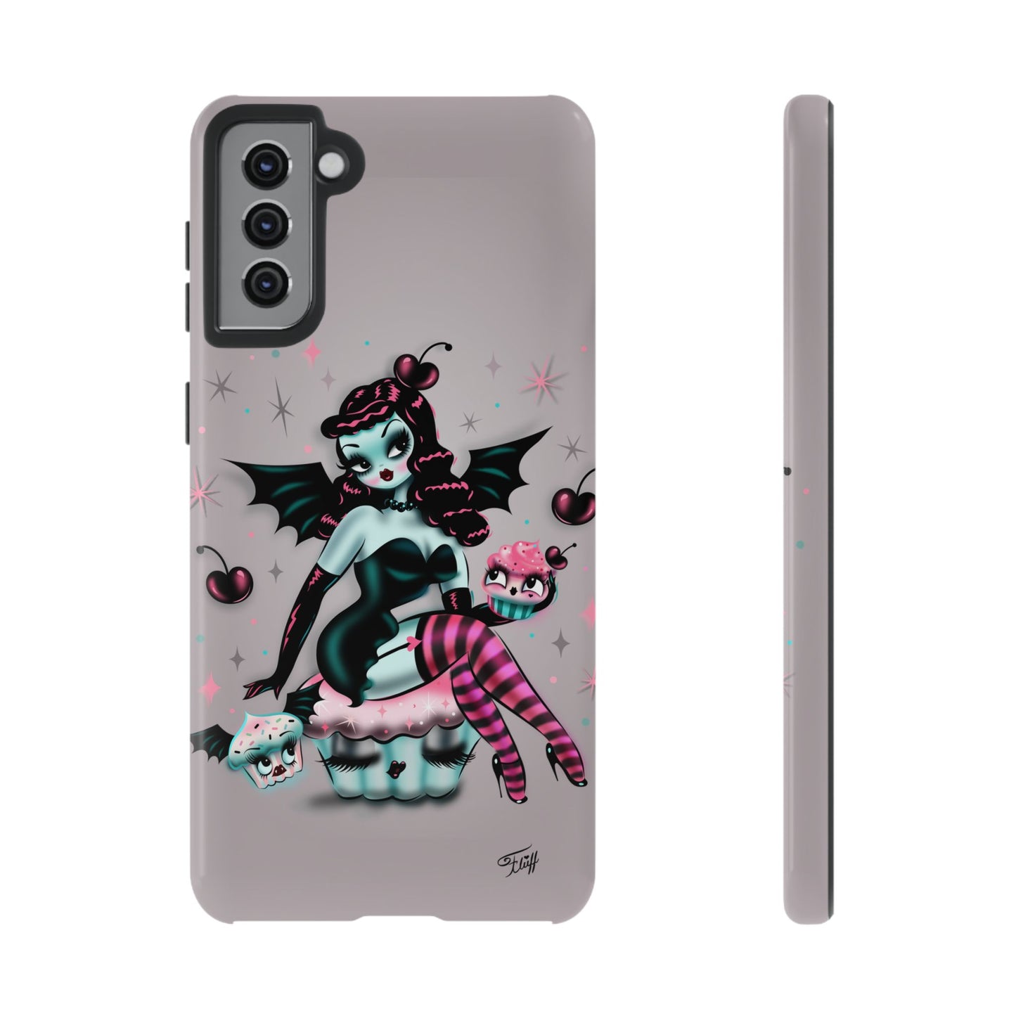 Spooky Cupcake Doll • Tough Phone Case