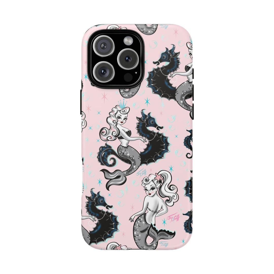 Pearla on Pink • Tough Phone Case