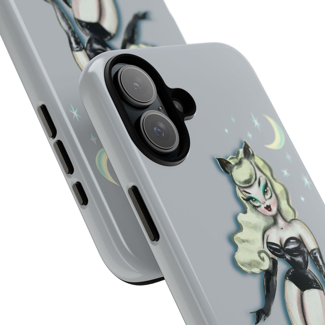 Blonde Cat Girl • Tough Phone Case