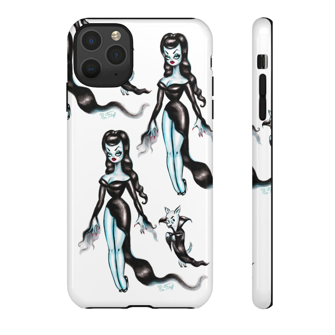 Vampira with Nosferachi • Tough Phone Case