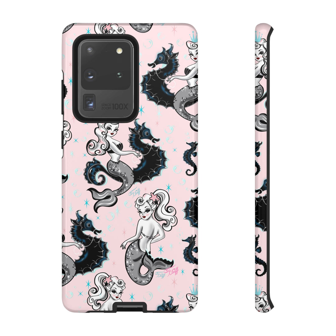 Pearla on Pink • Tough Phone Case