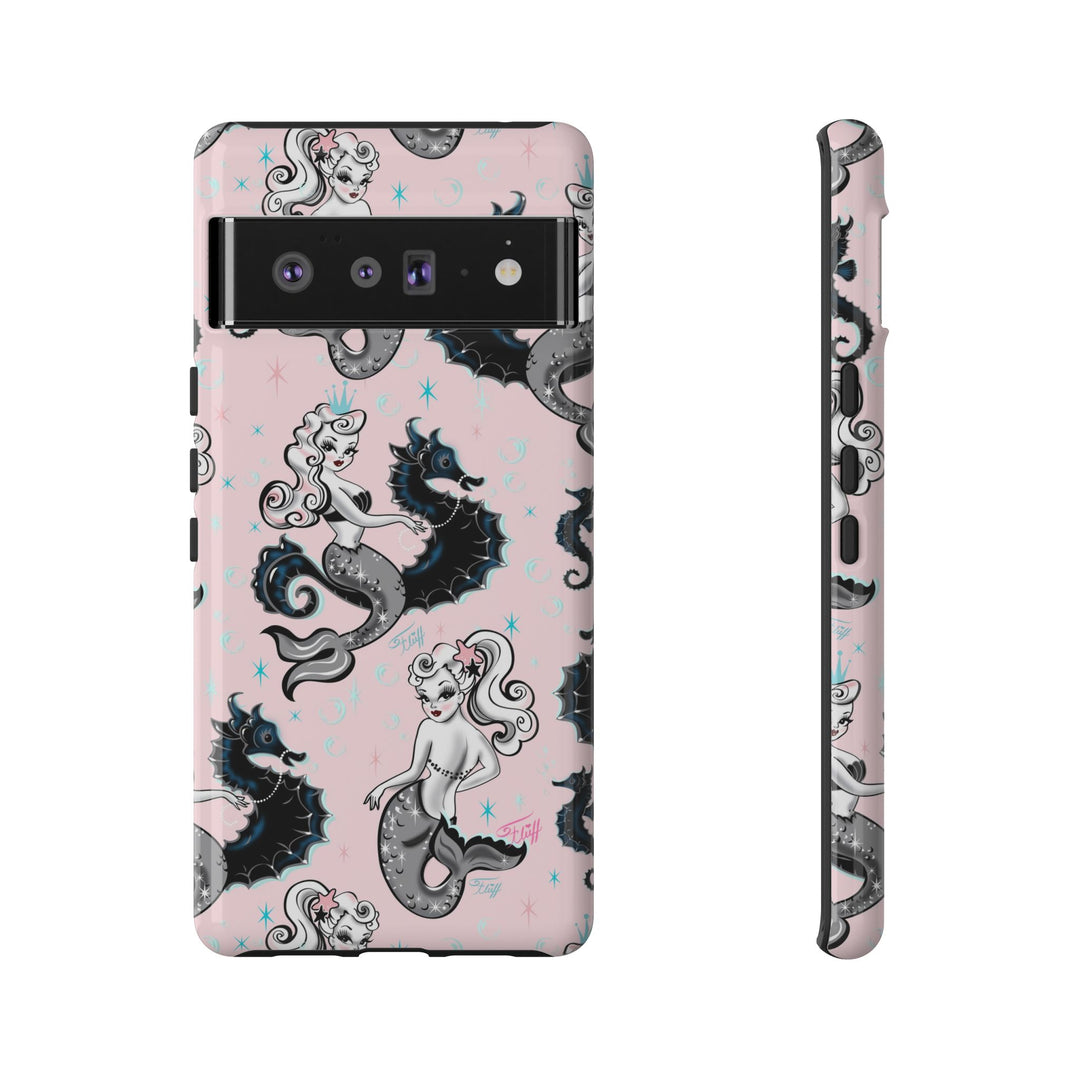 Pearla on Pink • Tough Phone Case