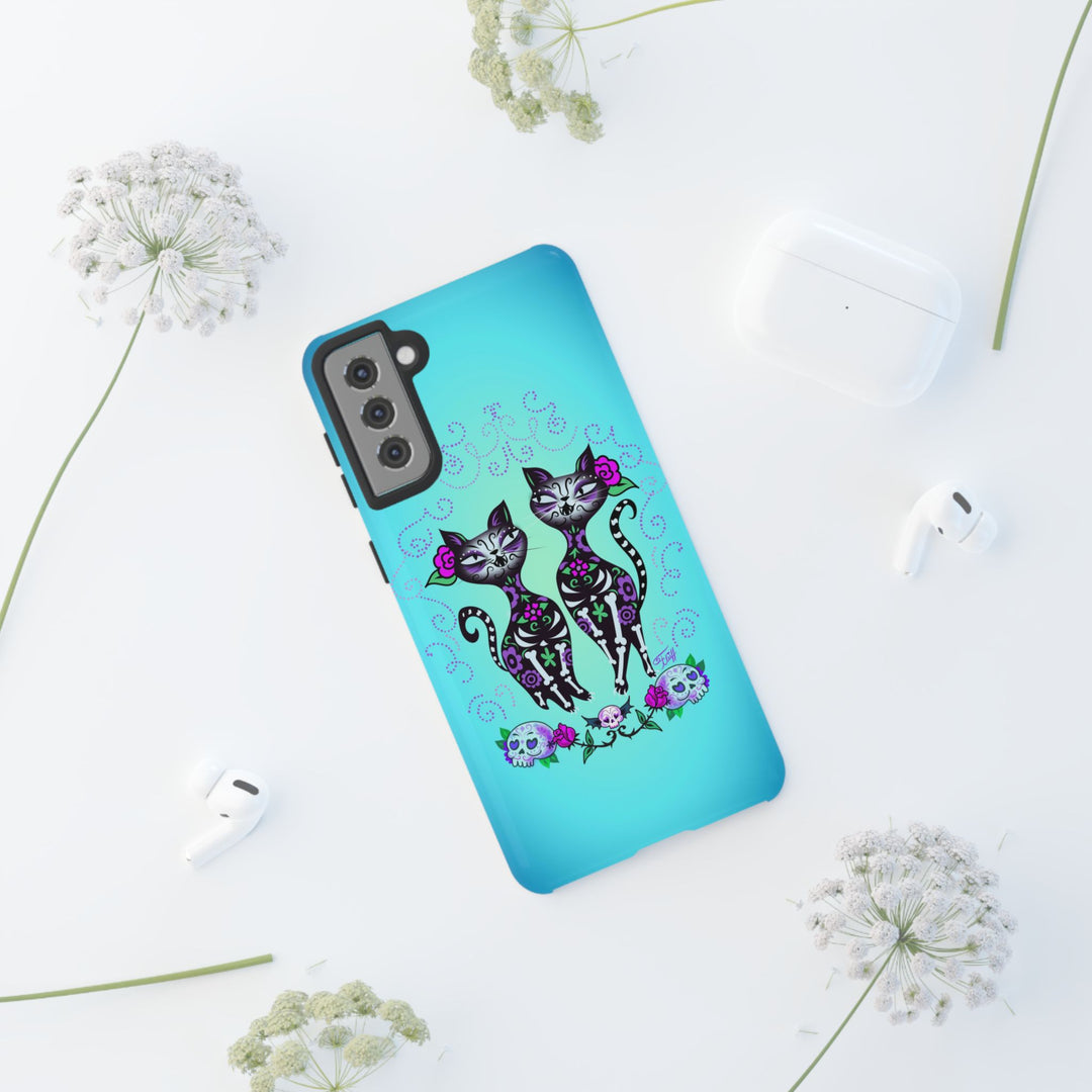 Sugar Skull Cats • Tough Phone Case