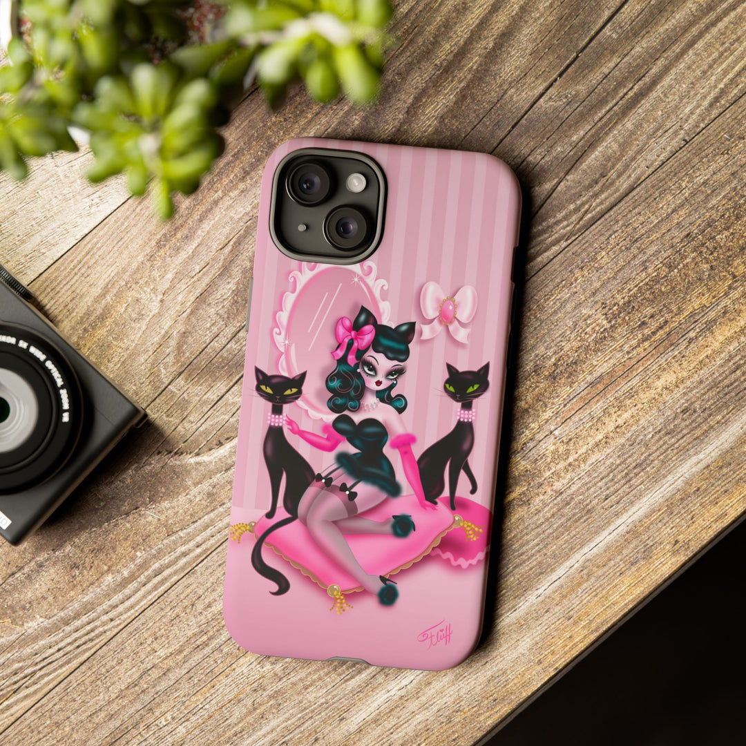 Kitten Boudoir Doll • Tough Phone Case