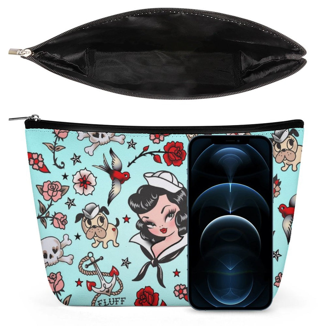 Suzy Sailor Light Blue • Cosmetic Bag