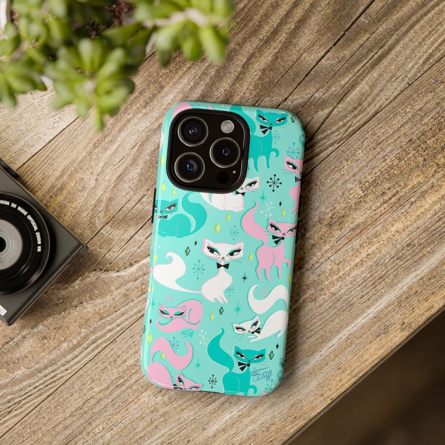 Swanky Kittens • Tough Phone Case