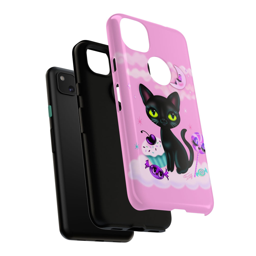 Vyolette in the Sky with Candies Pink • Tough Phone Case