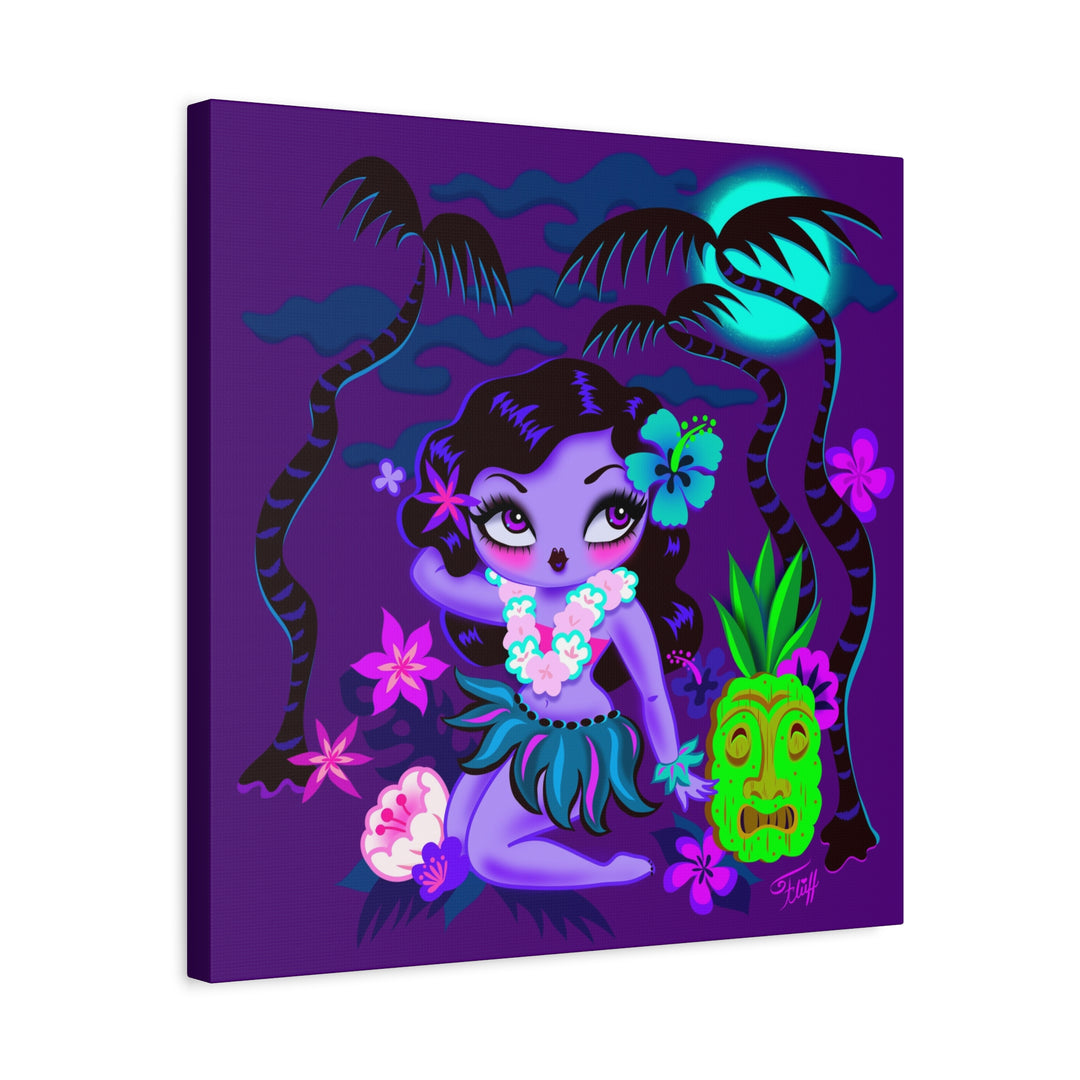 Haunted Hula Cutie • Canvas Gallery Wrap