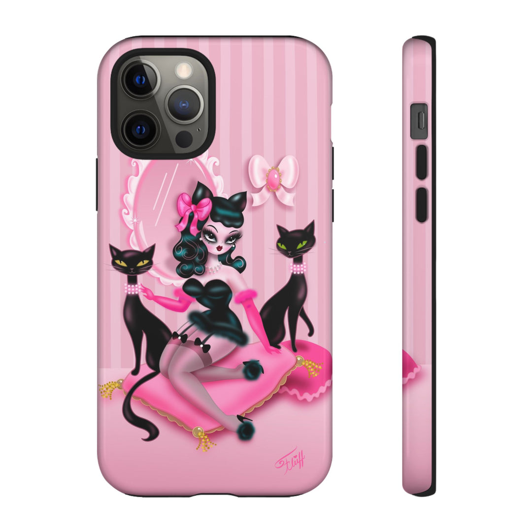 Kitten Boudoir Doll • Tough Phone Case