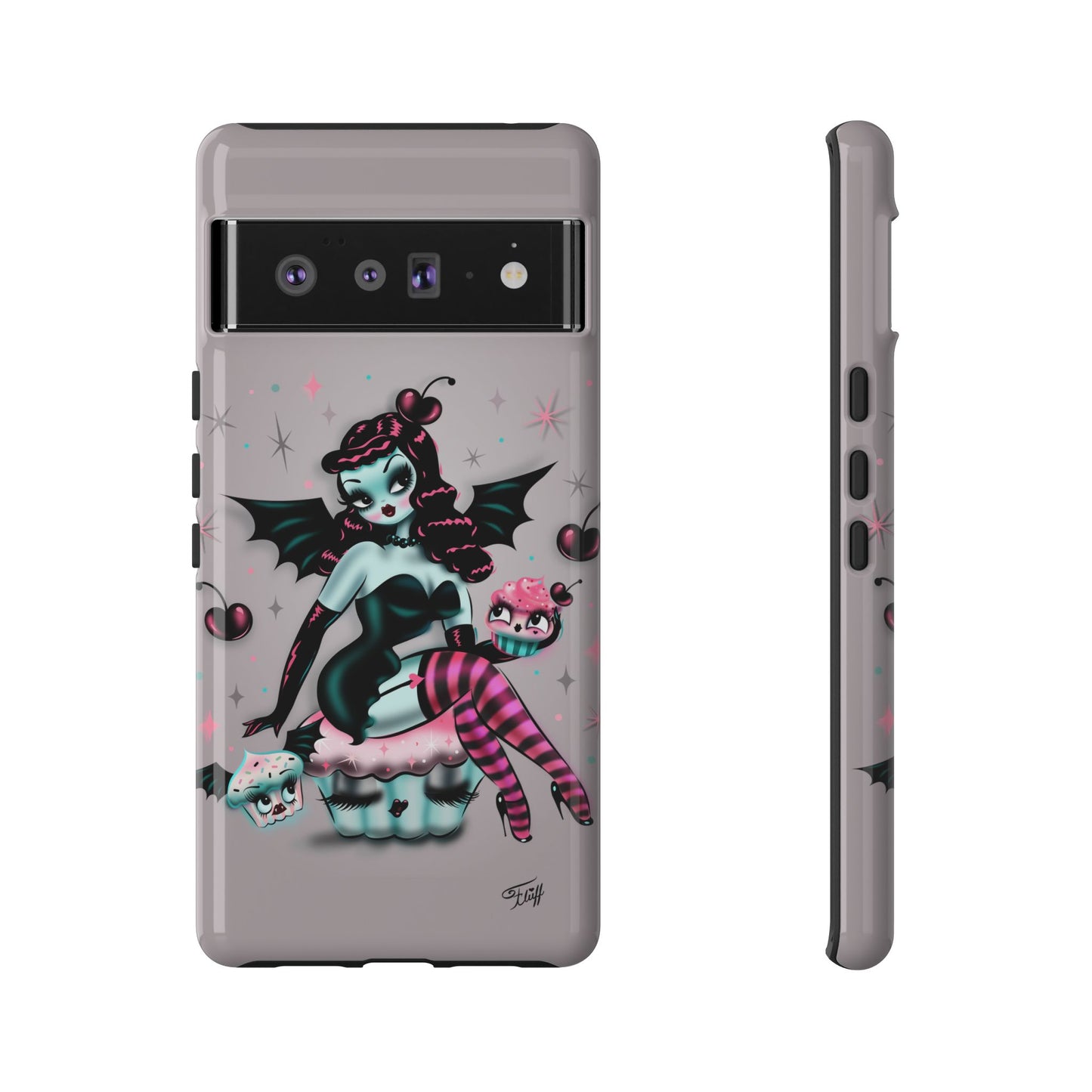 Spooky Cupcake Doll • Tough Phone Case