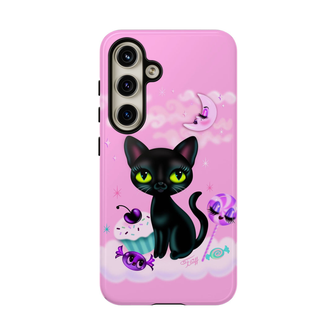 Vyolette in the Sky with Candies Pink • Tough Phone Case