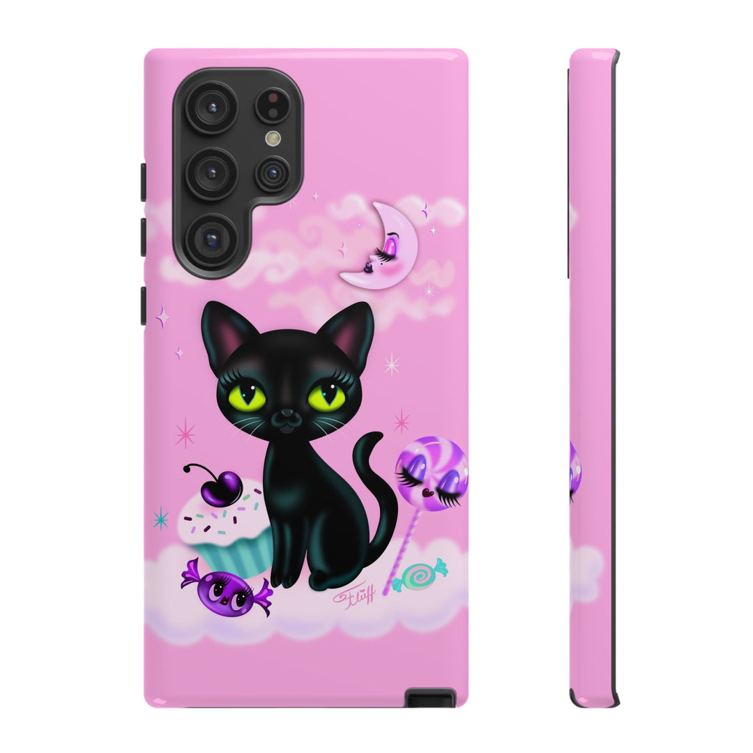 Vyolette in the Sky with Candies Pink • Tough Phone Case