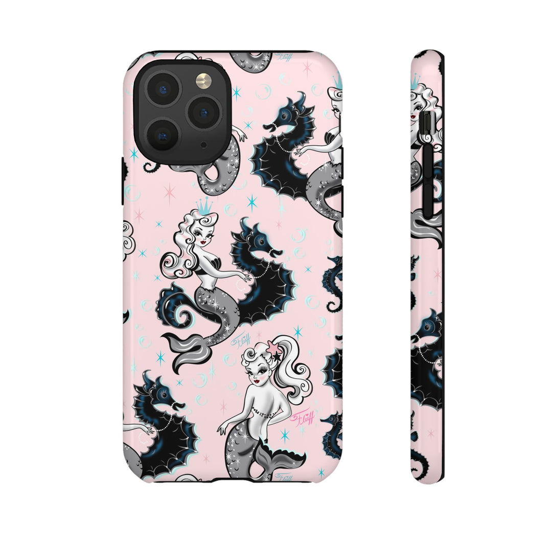 Pearla on Pink • Tough Phone Case