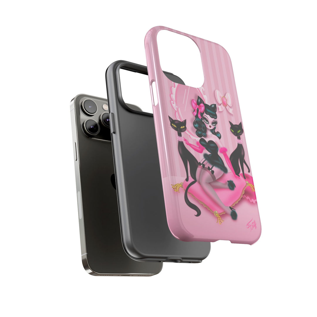 Kitten Boudoir Doll • Tough Phone Case