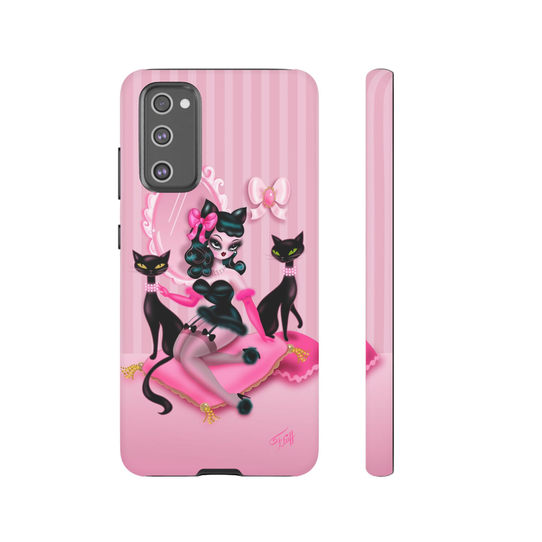 Kitten Boudoir Doll • Tough Phone Case