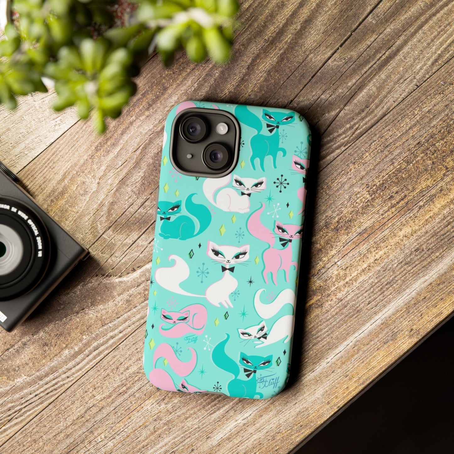 Swanky Kittens • Tough Phone Case