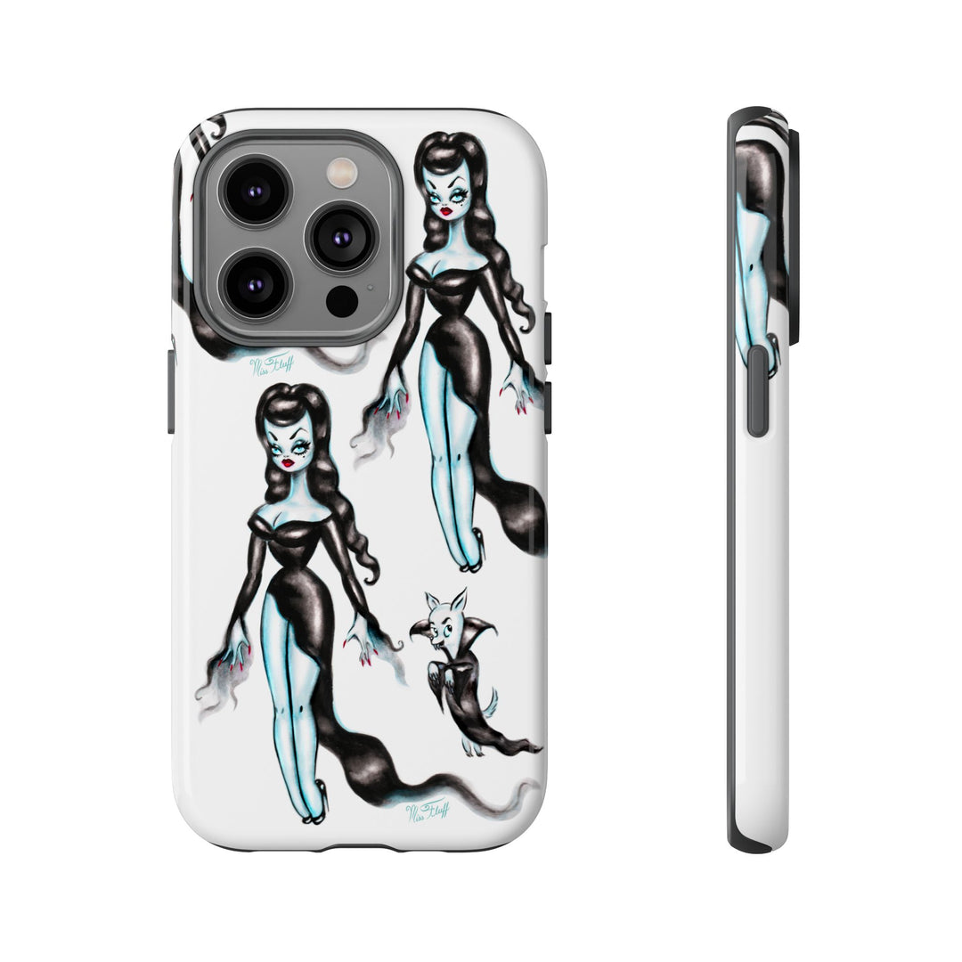 Vampira with Nosferachi • Tough Phone Case
