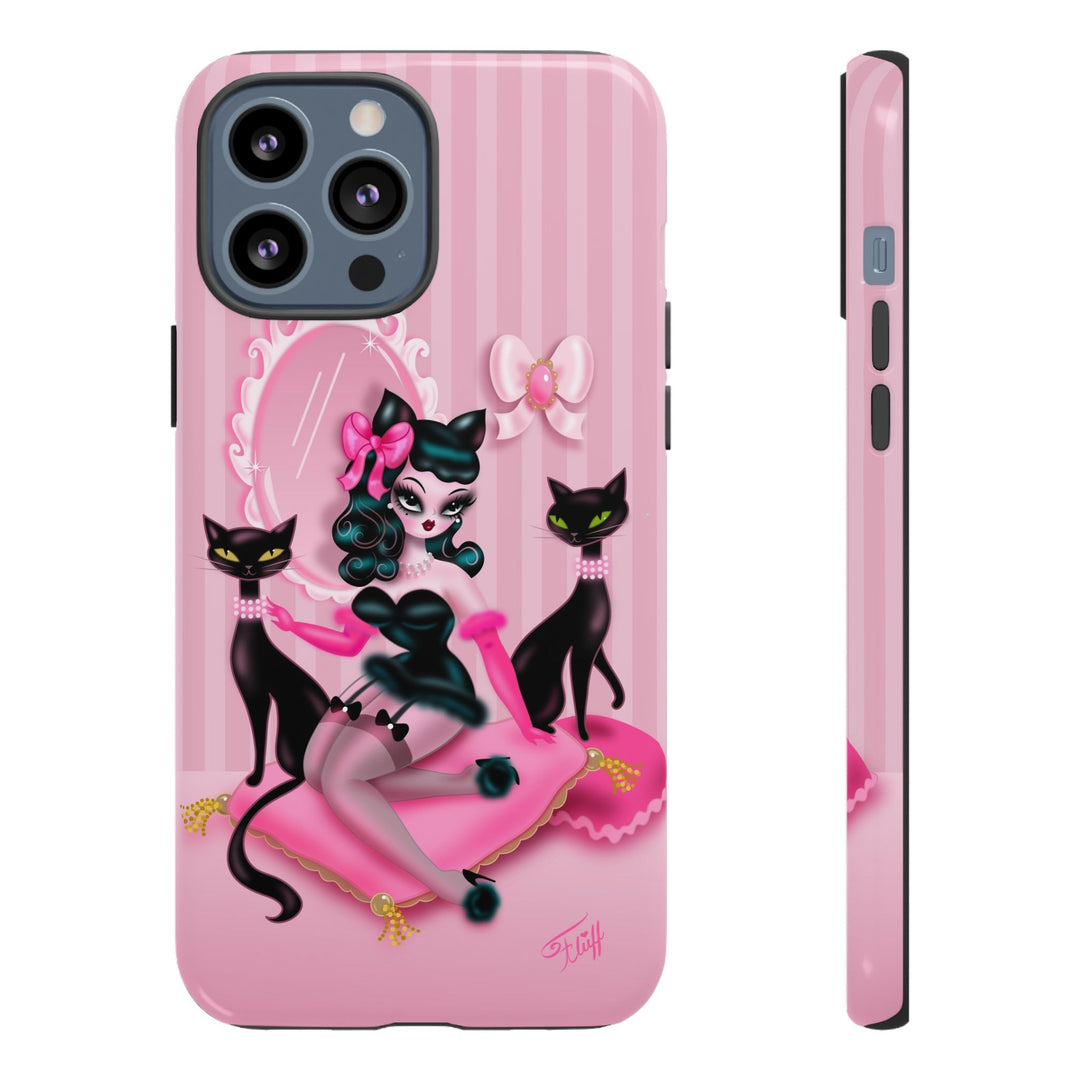 Kitten Boudoir Doll • Tough Phone Case