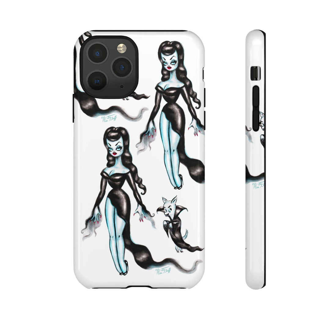 Vampira with Nosferachi • Tough Phone Case