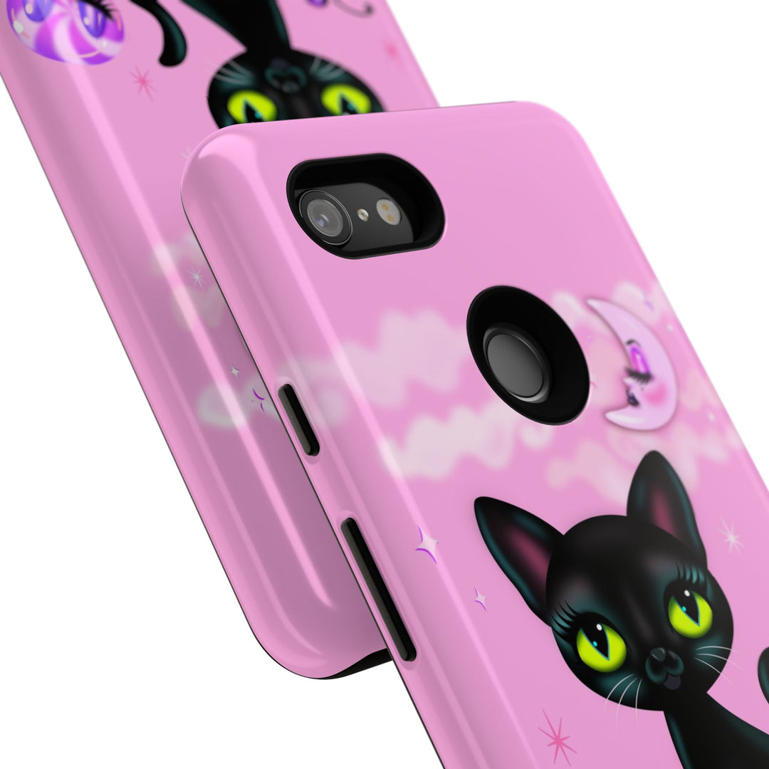 Vyolette in the Sky with Candies Pink • Tough Phone Case
