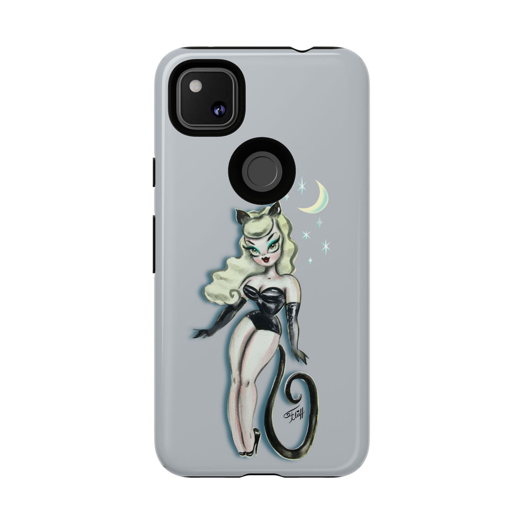 Blonde Cat Girl • Tough Phone Case