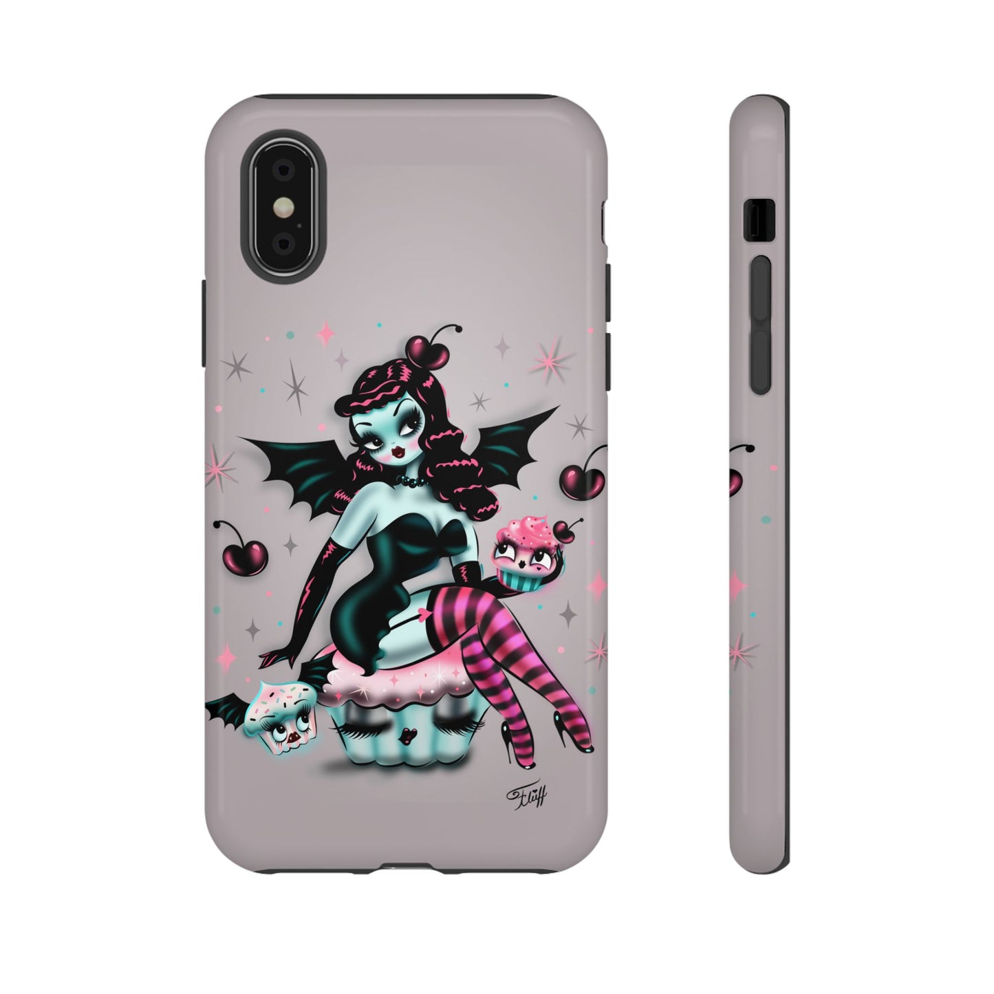 Spooky Cupcake Doll • Tough Phone Case