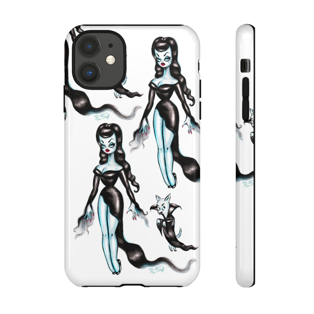 Vampira with Nosferachi • Tough Phone Case
