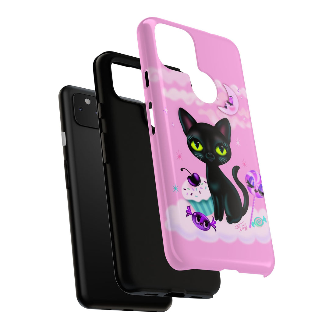 Vyolette in the Sky with Candies Pink • Tough Phone Case