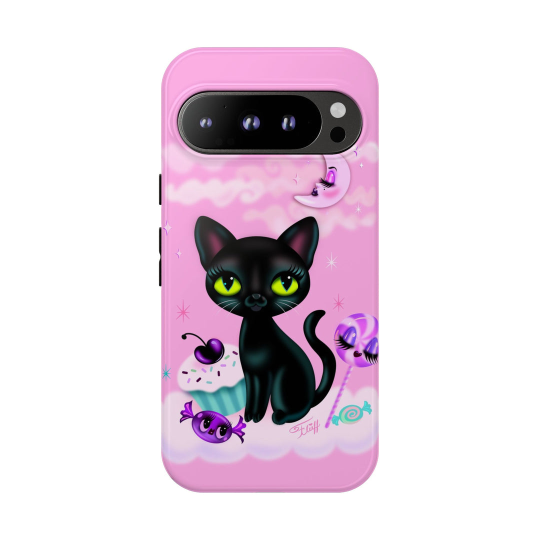Vyolette in the Sky with Candies Pink • Tough Phone Case