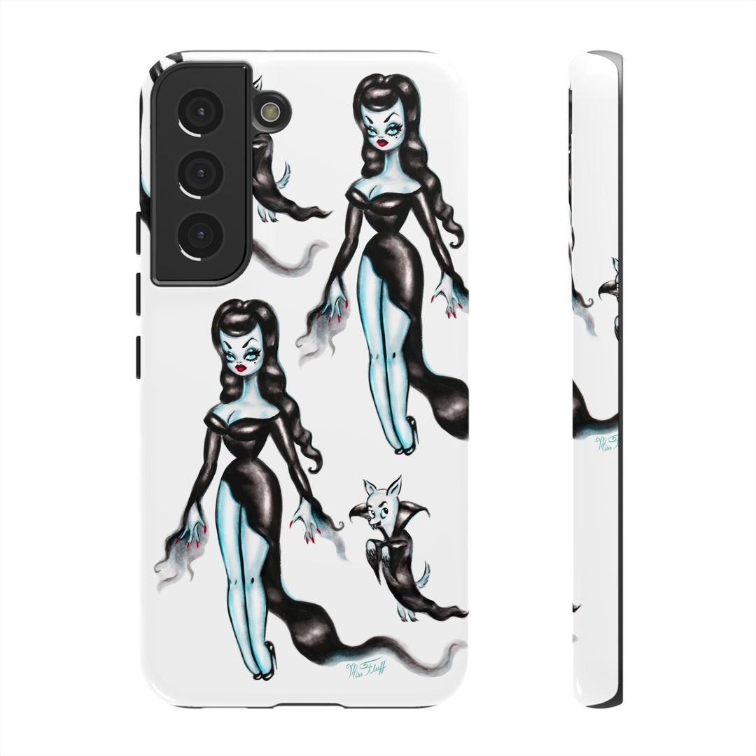 Vampira with Nosferachi • Tough Phone Case