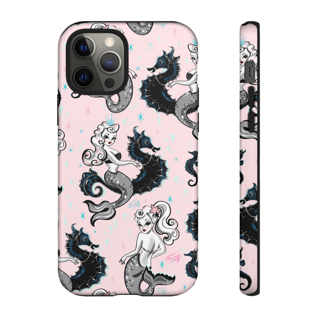 Pearla on Pink • Tough Phone Case