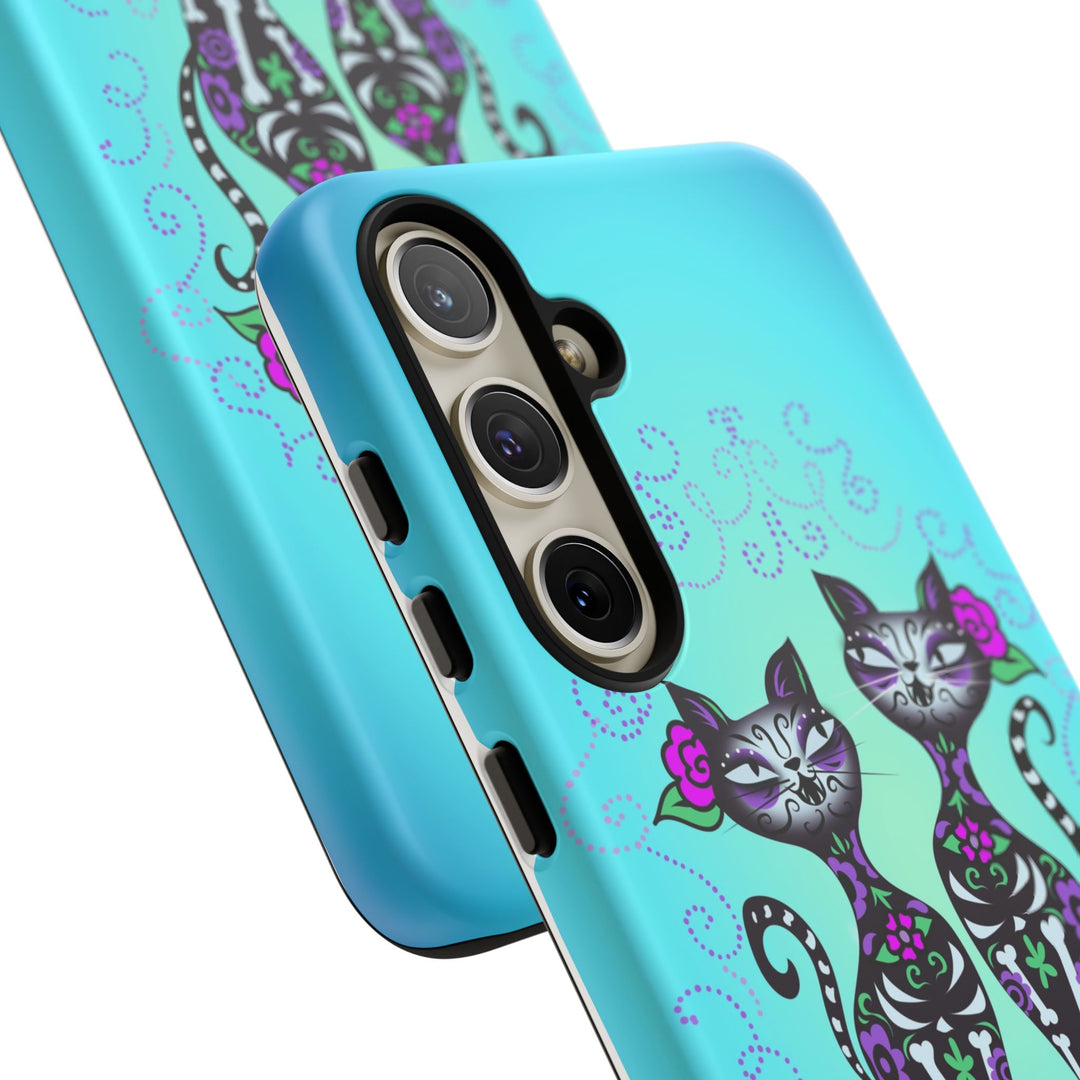 Sugar Skull Cats • Tough Phone Case