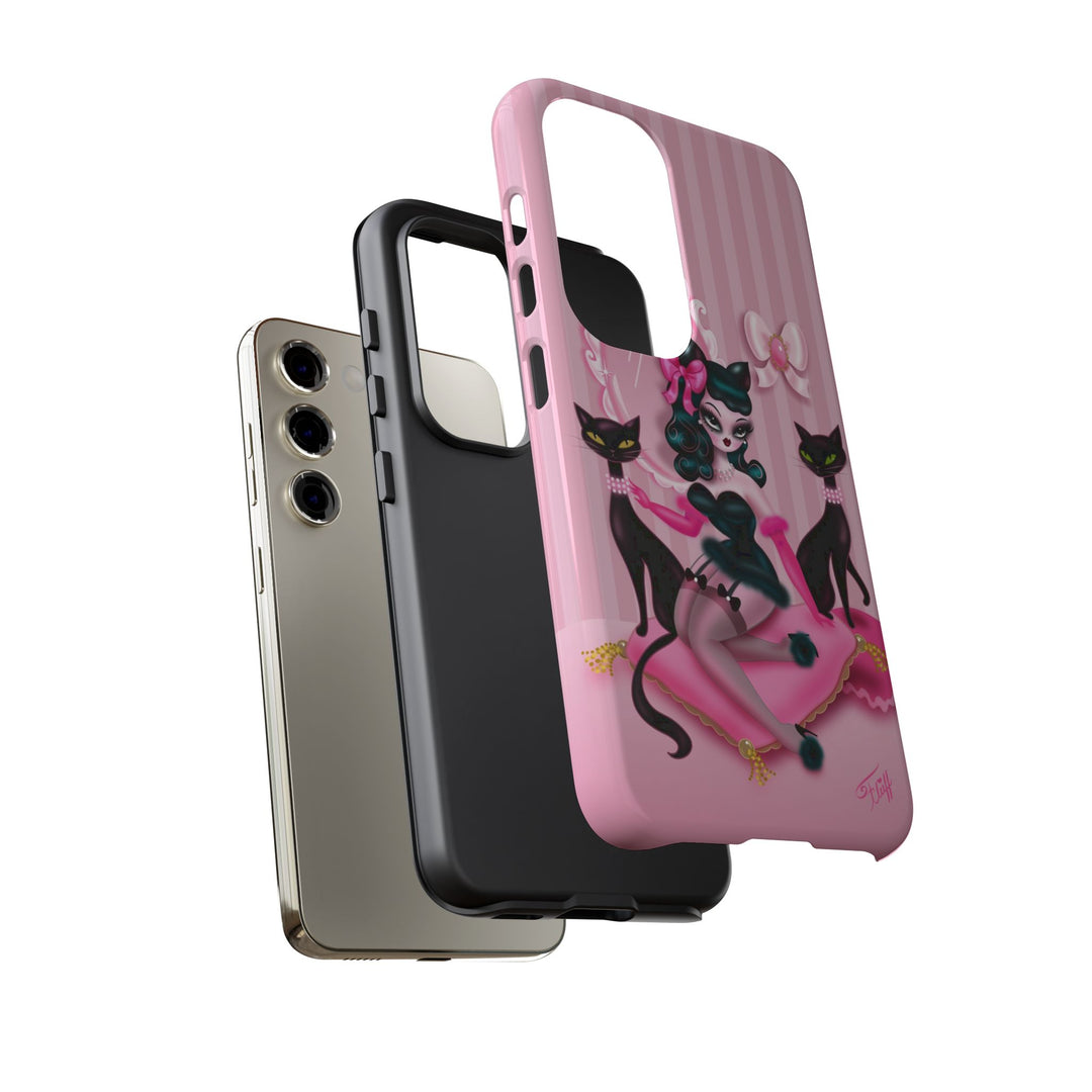 Kitten Boudoir Doll • Tough Phone Case