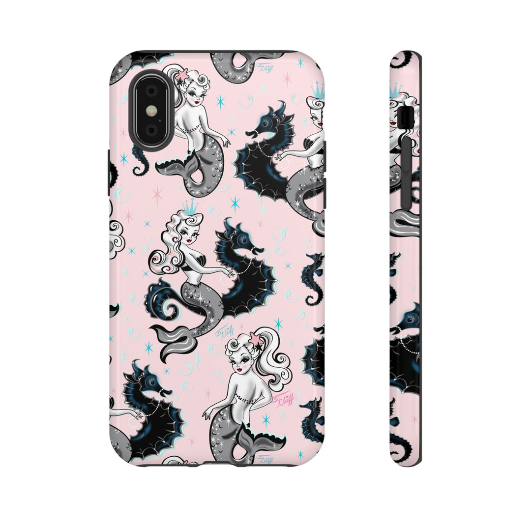 Pearla on Pink • Tough Phone Case