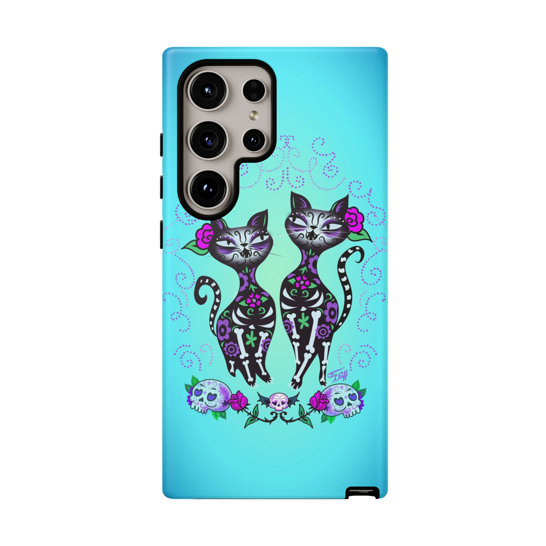 Sugar Skull Cats • Tough Phone Case