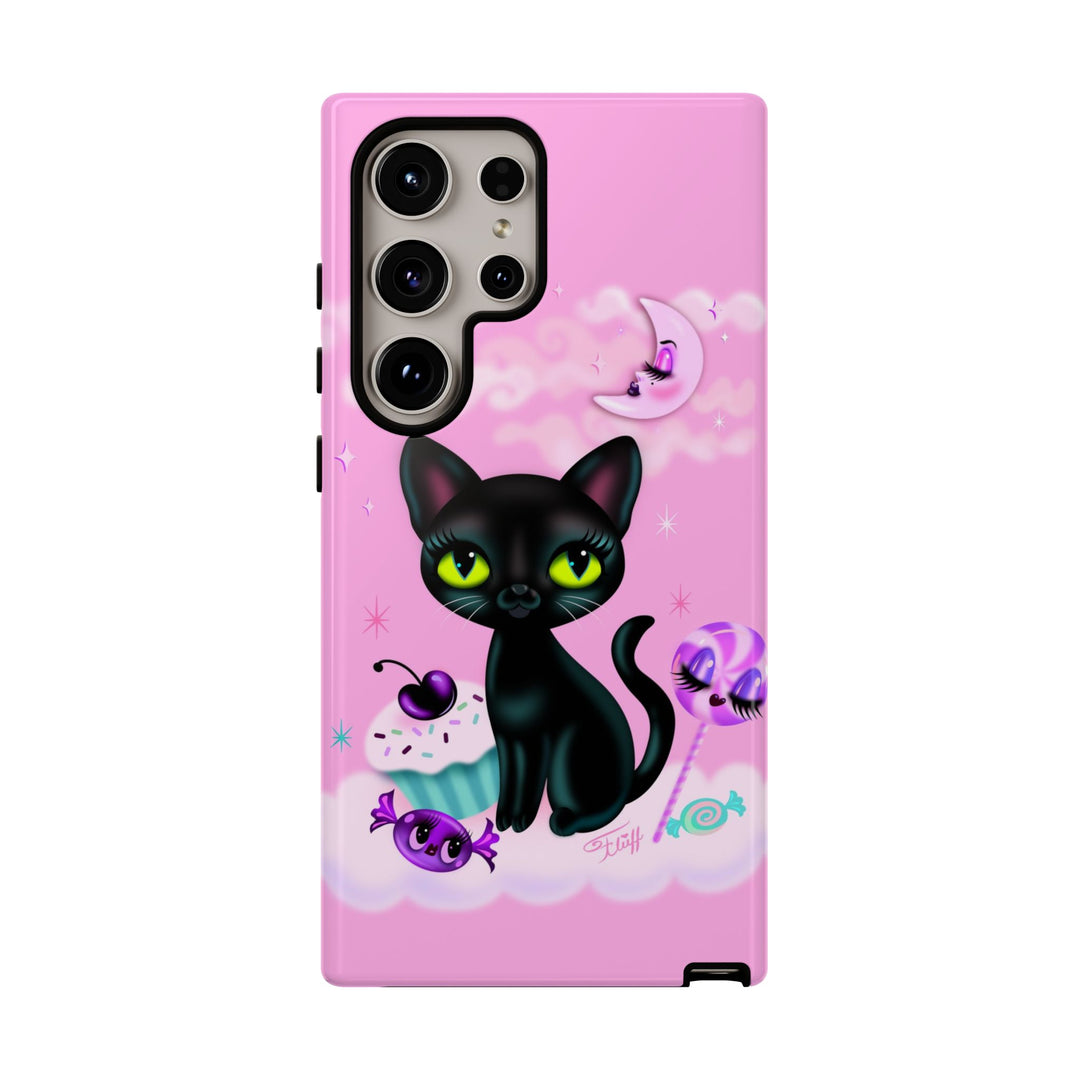 Vyolette in the Sky with Candies Pink • Tough Phone Case