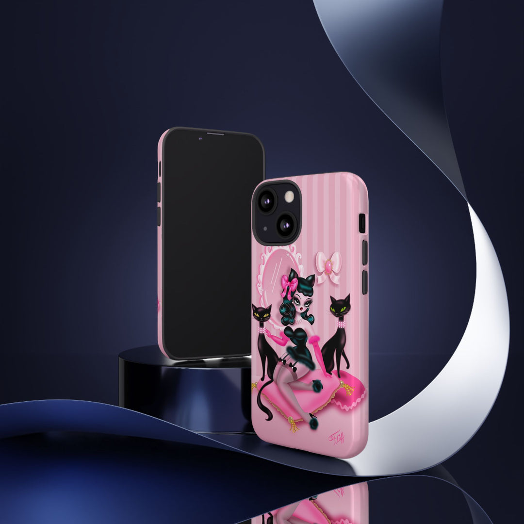 Kitten Boudoir Doll • Tough Phone Case