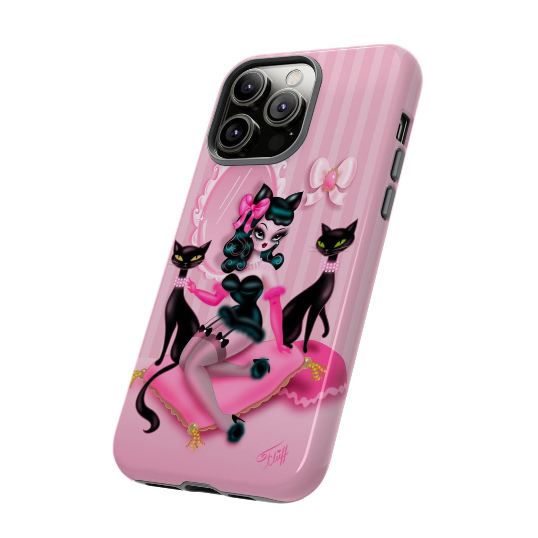 Kitten Boudoir Doll • Tough Phone Case