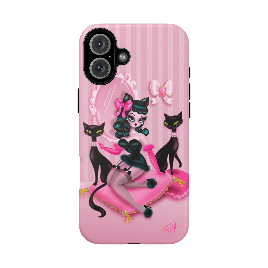 Kitten Boudoir Doll • Tough Phone Case