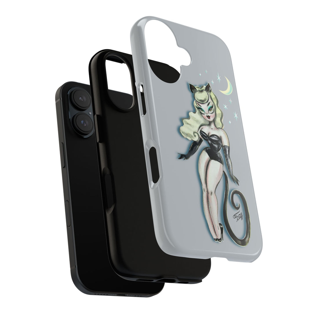 Blonde Cat Girl • Tough Phone Case