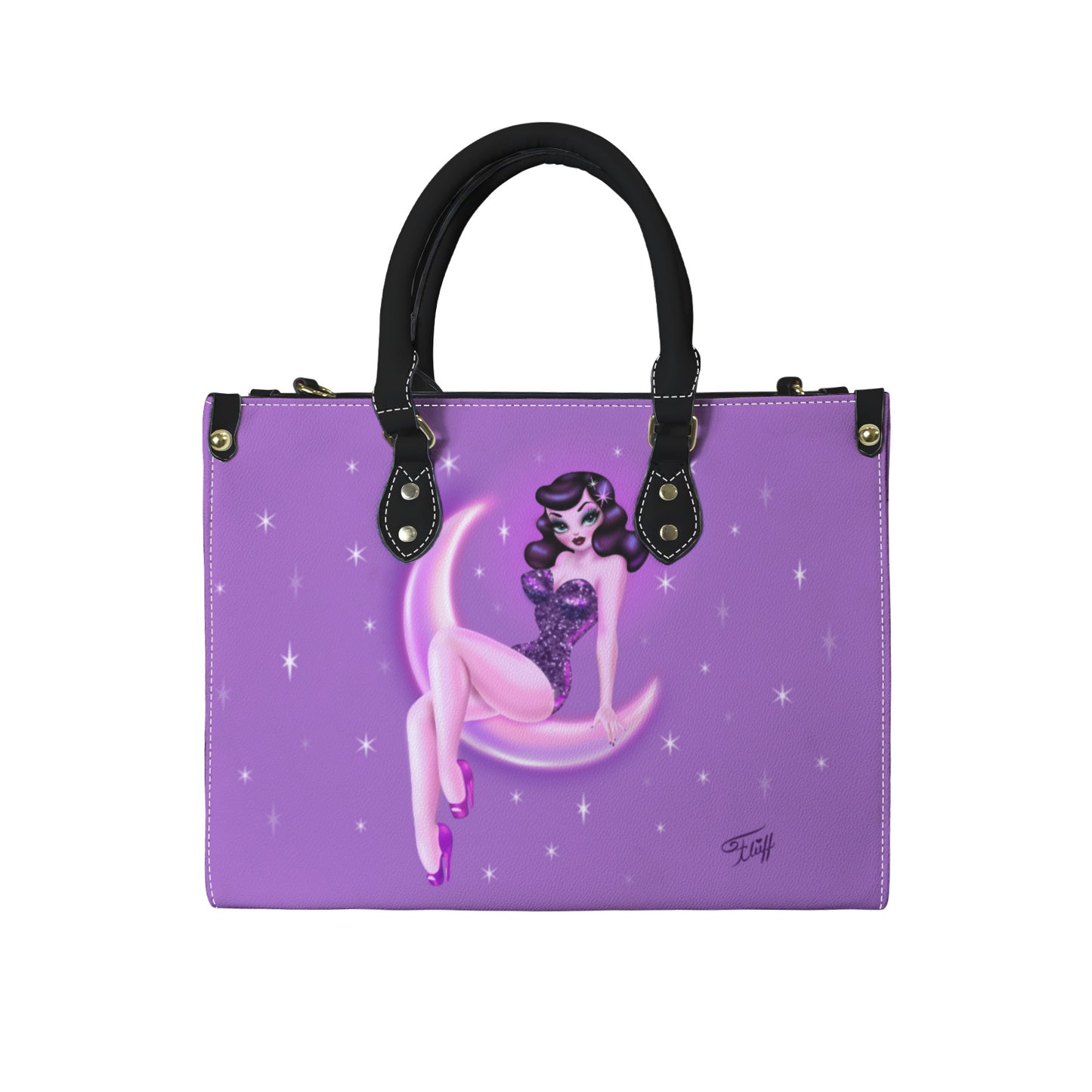 Star Gazer Brunette Purple • Handbag