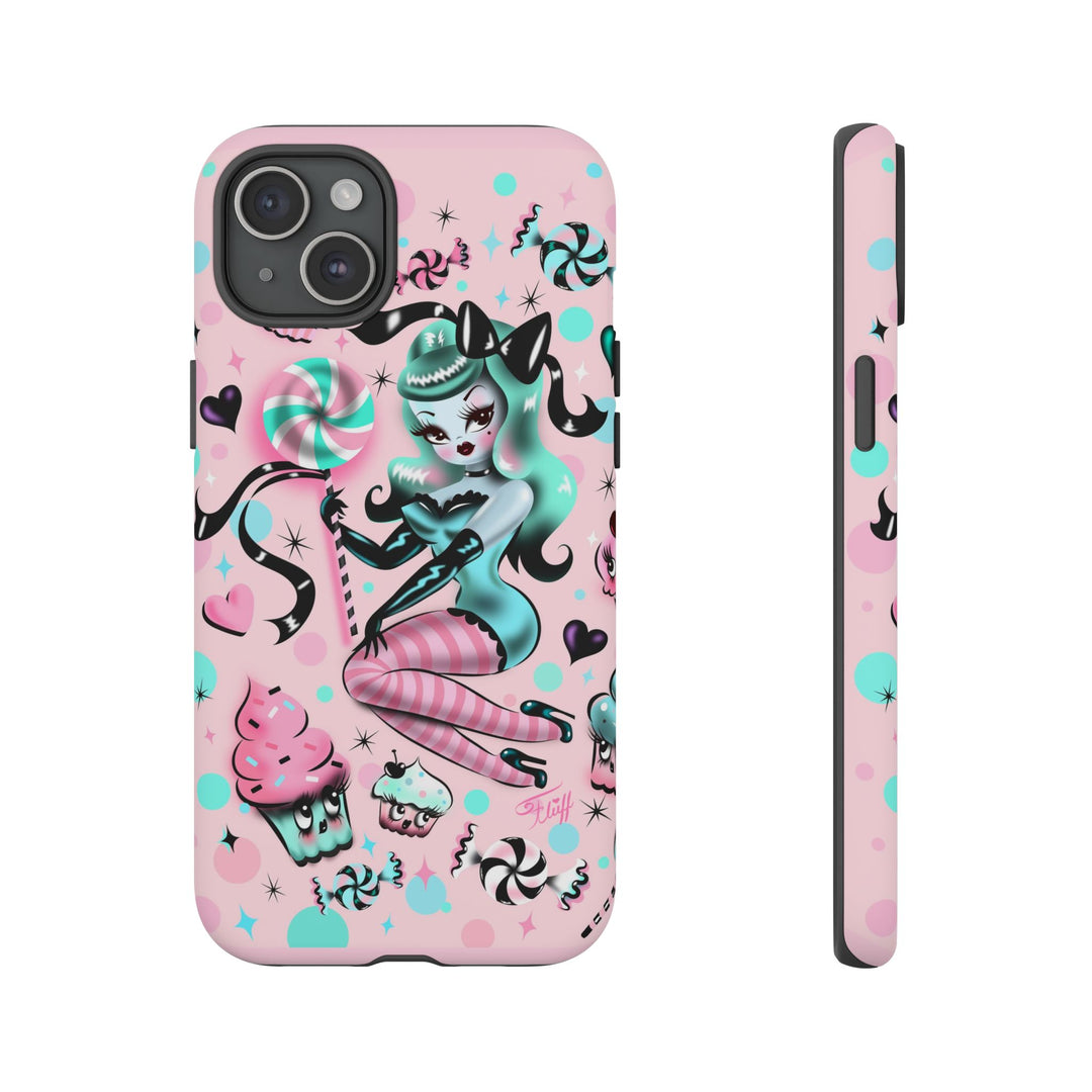 Mint Sugar Pinup • Tough Phone Case