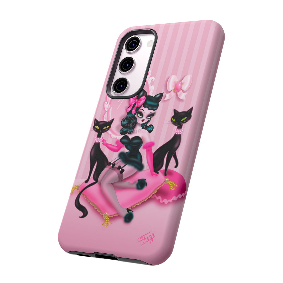 Kitten Boudoir Doll • Tough Phone Case