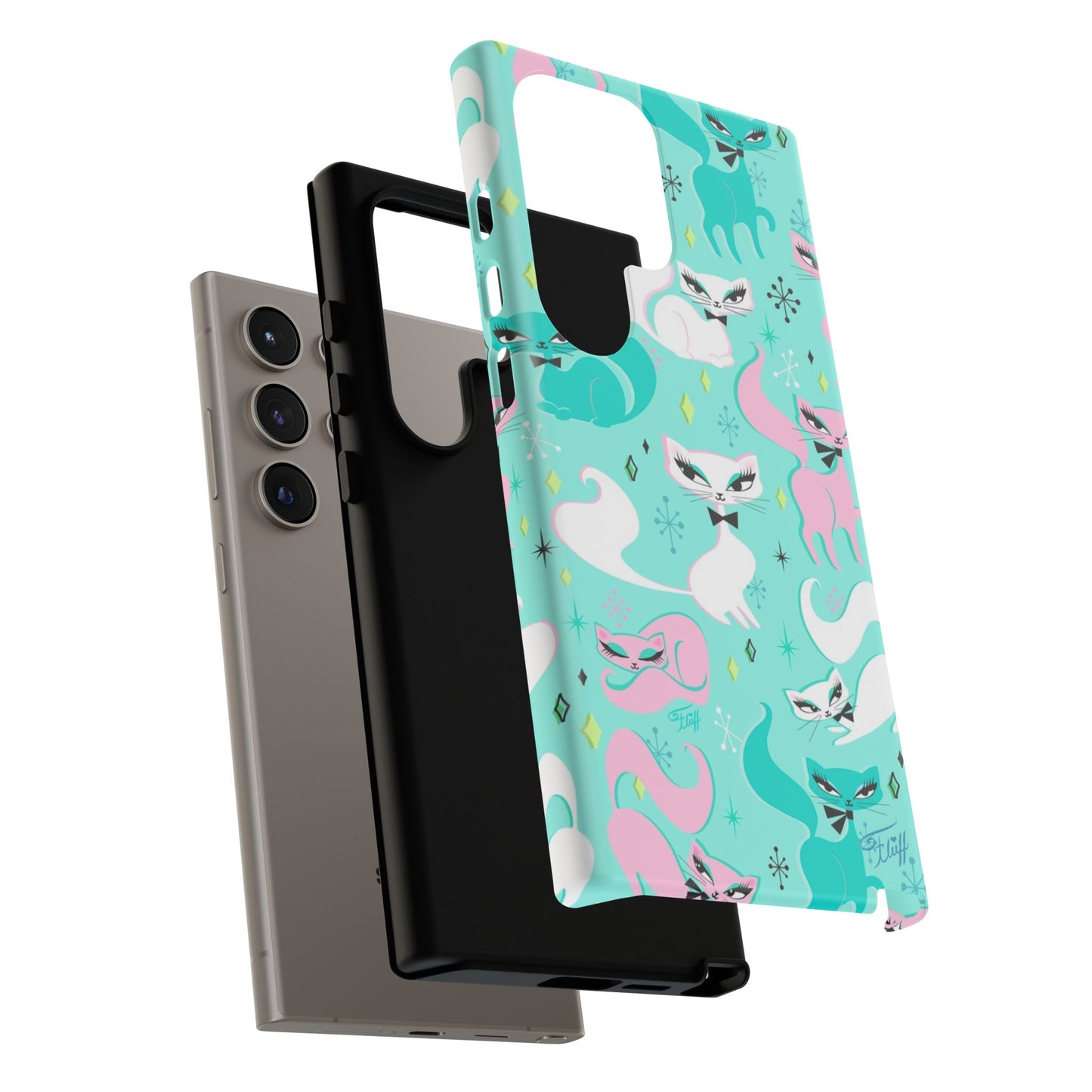 Swanky Kittens • Tough Phone Case