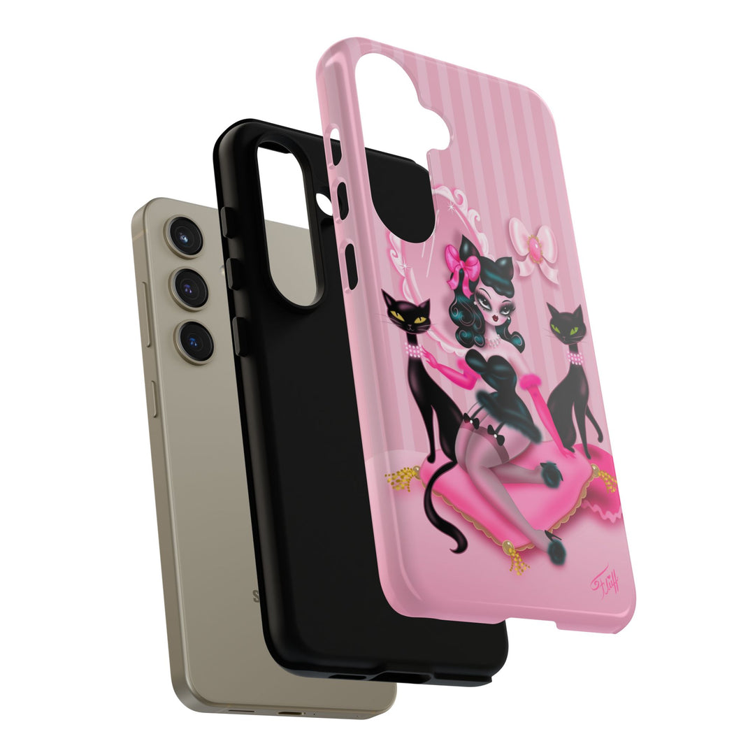 Kitten Boudoir Doll • Tough Phone Case