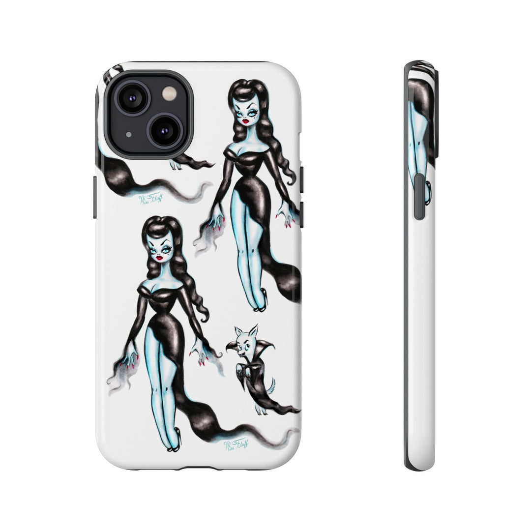 Vampira with Nosferachi • Tough Phone Case