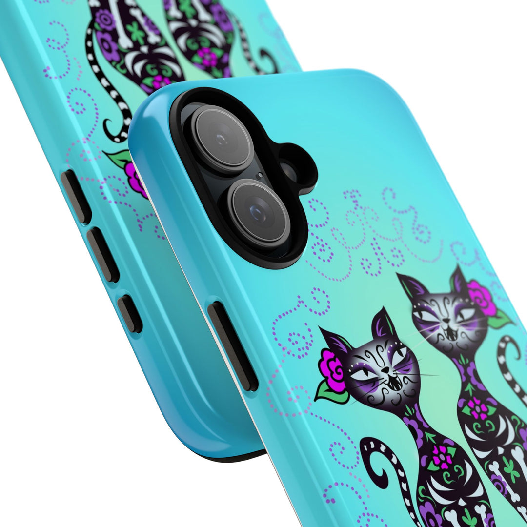 Sugar Skull Cats • Tough Phone Case